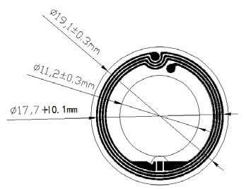 Waterproof Device Wearable Ring Tag