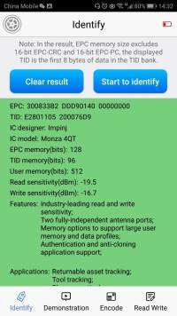 RFID Uhf Phone Reader