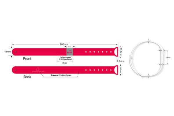 Silicone Wristband RSW-Y001