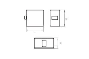 RFID on Metal Ceramic Tag RS-Opal