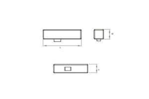 RFID on Metal Ceramic Tag RS- Topaz