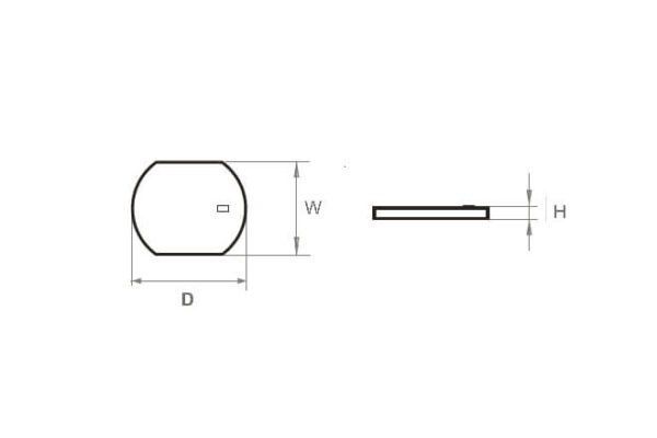 RFID on Metal Ceramic Tag RS- Agate