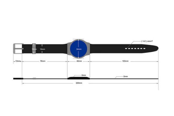 RFID Plastic Wristband RSW-T214