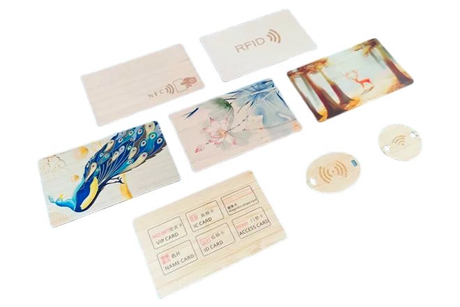 RFID Wooden Card